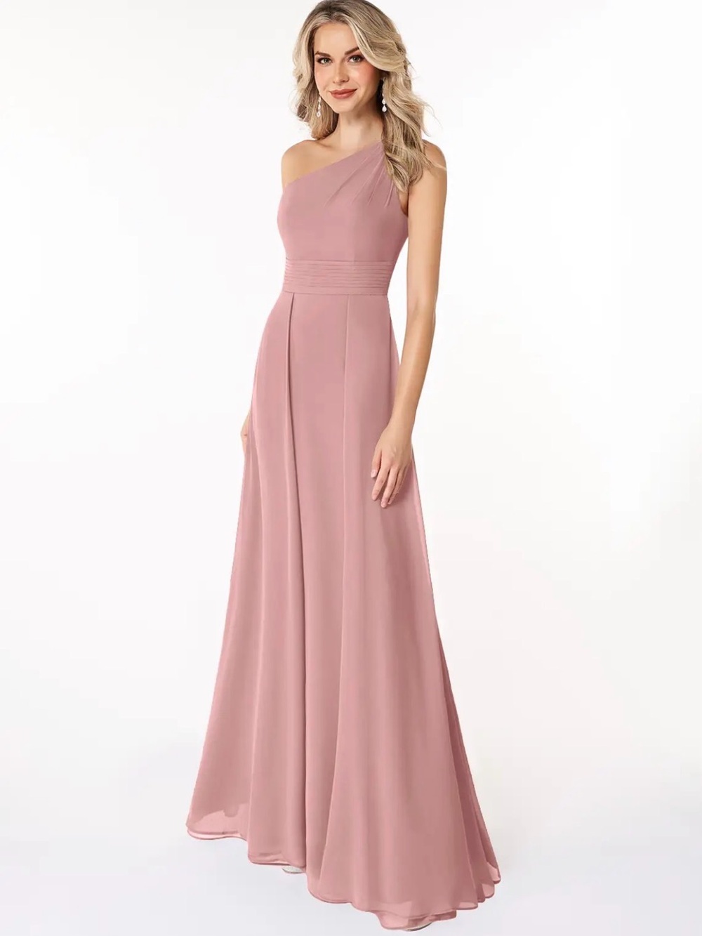 Azazie Dallas Dusty Rose A2 Bridesmaids Dress